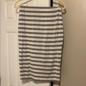 Vince Camuto striped skirt